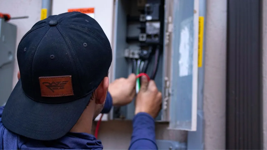 Vancouver Heating and Cooling technician installing a high-efficiency furnace