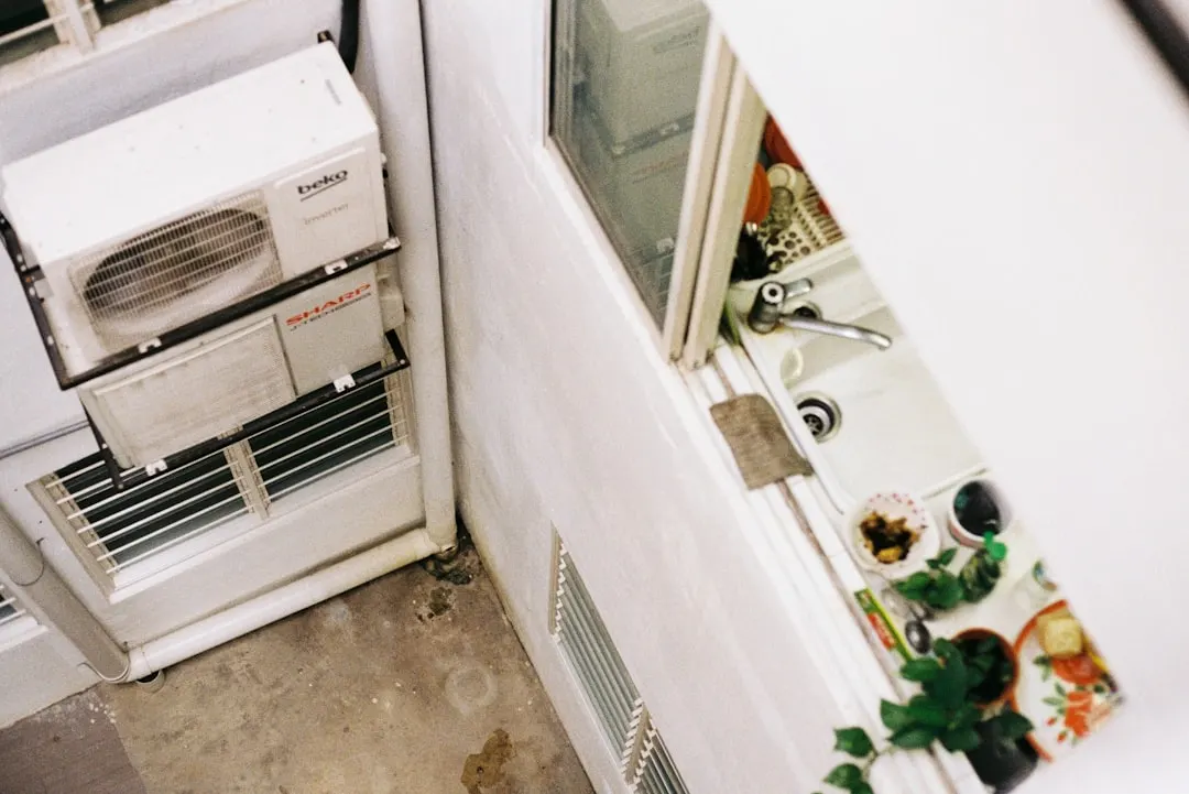 Mechanical room during annual HVAC maintenance in Vancouver